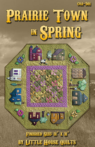 Prairie Town in Spring Pattern Cover